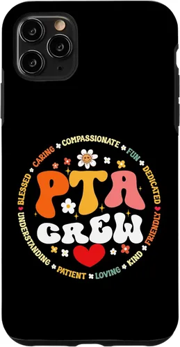 Vista 11 de iPhone 15 Parents Teacher Association Team Supporter PTA Crew Case