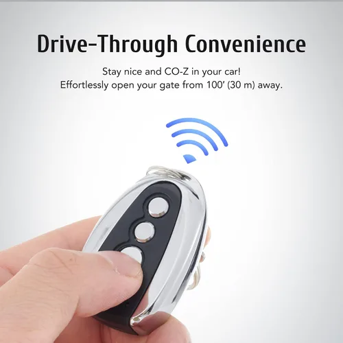 Vista 2 de CO-Z abridor de portones automático, juego de seguridad de acceso.