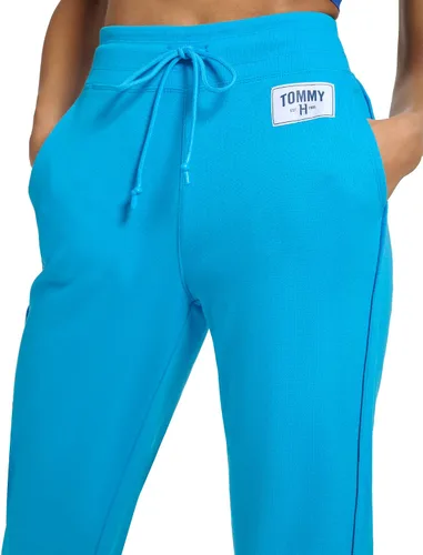 Vista 4 de Tommy Hilfiger Pantalón deportivo de punto acanalado fácil de ajustar para mujer