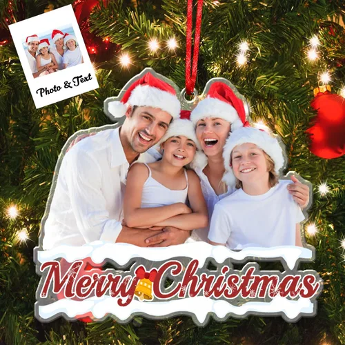 Vista 17 de Amlion Adornos personalizados de cerámica para calcetines de Navidad, familia de 2 a 8, nombres personalizados, estilo tradicional, ocasión