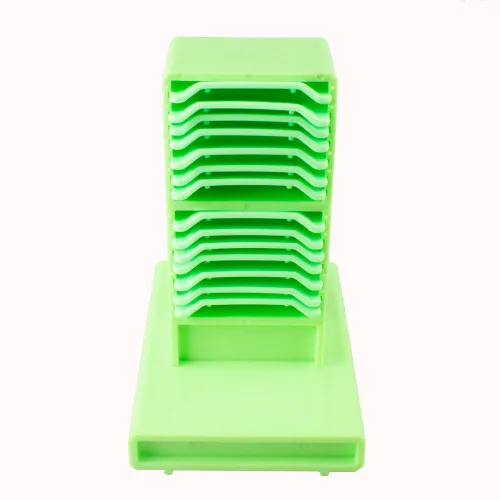 Vista 5 de 1 pc nuevo laboratorio dental impresión bandeja yeso soporte funda, Verde, 1