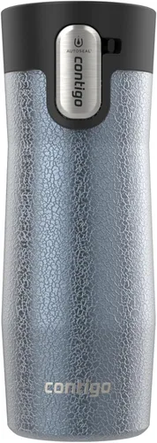 Vista 10 de Contigo AUTOSEAL West Loop - Taza de viaje de acero inoxidable aislada al vacío con tapa fácil de limpiar, 12 onzas, arándano