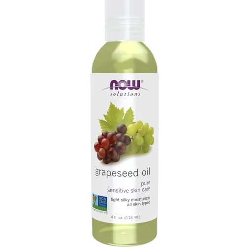 Vista 7 de NOW Foods Soluciones, aceite de semilla de uva, cuidado de la piel para pieles sensibles, hidratante sedoso ligero para todo tipo de piel, 16 onzas