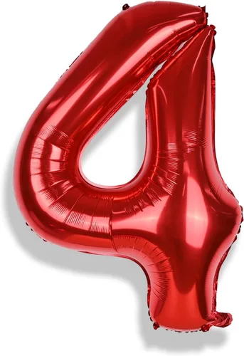 Vista 67 de Globos de Sirena Número 0 de 40 Pulgadas, Juego de Globos de Números Grandes Morado Verde Azulado Arcoíris 0-9, Globos de Números de Papel de Azul