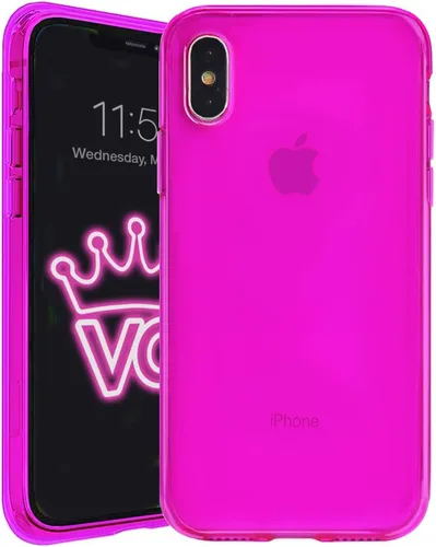 Vista 8 de Velvet Caviar Compatible con iPhone X Case/iPhone Xs Case Neon (azul neón)