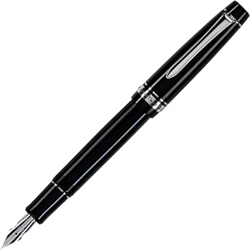 Vista 5 de PILOT Pluma estilográfica Custom 912, barril negro, FA Falcon Nib (71619)