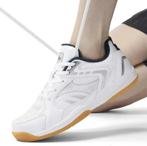 Vista 5 de ZOOMCO Zapatos de pickleball para hombre, tenis de bádminton, tenis ligeros para entrenamiento atlético, raqueta, squash, voleibol
