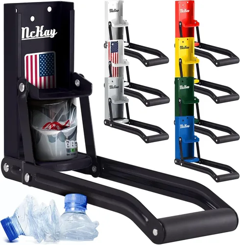 Vista 9 de [Usado] Mckay Trituradora de latas de metal de 16 oz. y 12 oz. Automática para reciclaje, trituradora de latas de aluminio de servicio pesado