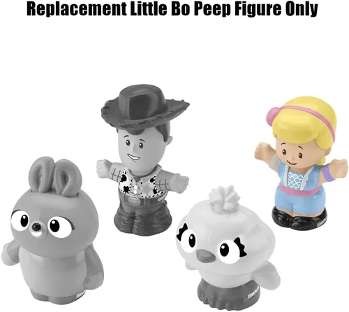 Vista 4 de Mattel Pieza de repuesto para Little People Woody and Friends - GFY09 ~ Figura de repuesto de Little Bo Peep