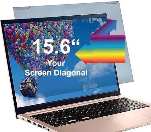 Vista 12 de VizoBlueX Protector de pantalla de TV de 77 pulgadas contra luz azul y daños. Escudo de protección y filtro anti-luz azul que bloquea UV para LCD
