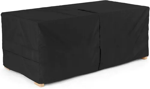 Vista 13 de Covermates Funda para caja de terraza, poliéster resistente, resistente a la intemperie, dobladillo con cordón, fundas para asientos y sillas, 60