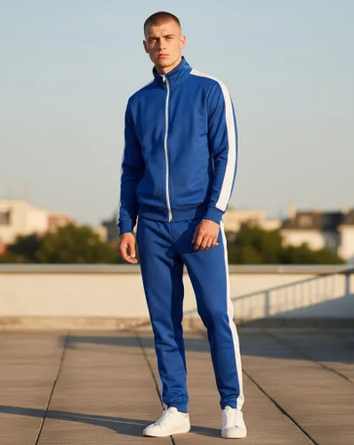 Vista 2 de SCREENSHOT Chaqueta deportiva para hombre, estilo hip hop, ajuste delgado, cómoda, atlética, fitness, moda, estilo urbano, ropa de calle