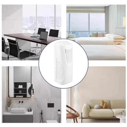 Vista 4 de Dispensador automático de ambientador, dispensador automático de fragancia con temporizador, difusor de máquinas de aromaterapia montado en la pared