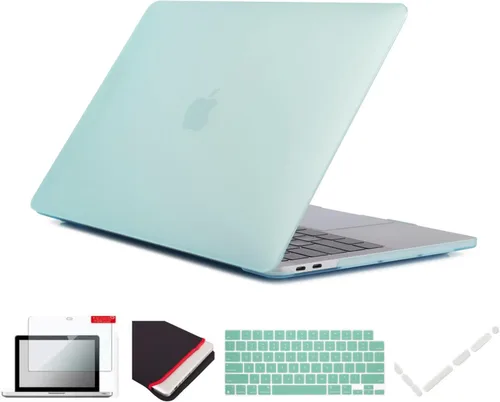 Vista 63 de Se7enline Compatible con MacBook Pro Touch Bar Case 2016/2017/2018/2019, funda rígida mate para Mac Pro de 13 pulgadas, A1706/A1989/A2159, funda