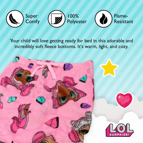 Vista 3 de L.O.L. Surprise! Pantalones de pijama grandes para niña