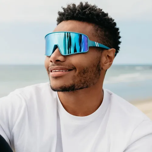 Vista 95 de Blenders Eyewear Eclipse X2 - Gafas de sol polarizadas - Lente envolvente - 100% protección UV - Para hombres y mujeres