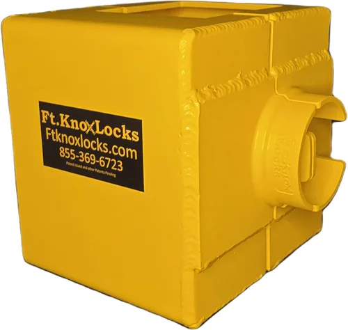 Vista 5 de Ft. Knox Locks Bloqueo de enganche articulado compatible con el enganche MORryde (con bloqueo de disco de aluminio Abloy Sentry)