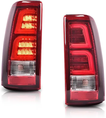 Vista 14 de PIT66 Luces traseras compatibles con Chevy Silverado 1500 2500 HD 2016-2019, compatibles con GMC Sierra 3500 HD 2016-2019, lámparas de freno