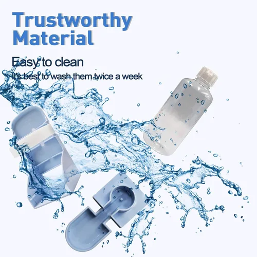 Vista 6 de Botella de agua de conejo con suspensión para mini conejito de indias, chinchilla, botella de agua automática de 16.9 fl oz por Gravity Flow Supply