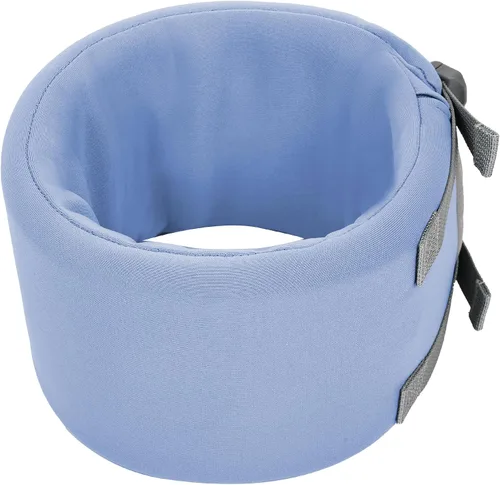 Vista 2 de Cuello para perro para mascotas, recuperación después de la cirugía, ajustable, transpirable, cuello cervical, cono de recuperación, cono de cabeza