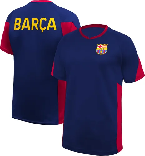Vista 3 de Icon Sports Officially Licensed FC Barcelona Game Day Shirt - Unisex Adult Fcb101pf-azul marino