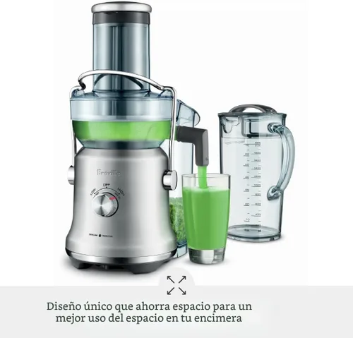 Vista 3 de Breville BJE530BSS Fuente de Jugo Cold Plus, 70 fl oz, Acero inoxidable cepillado