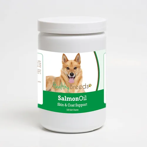 Vista 386 de Healthy Breeds Affenpinscher - Masticables suaves de aceite de salmón, 90