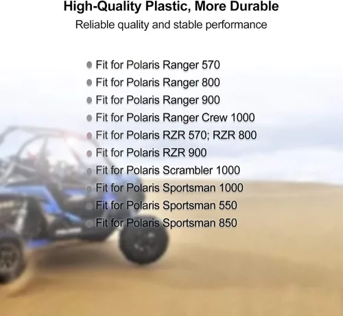 Vista 3 de Bujes de amortiguador delantero superior e inferior para Polaris Ranger Sportsman Ranger Crew Scrambler 570 800 900 1000, 7041770, 7041959, 7041454