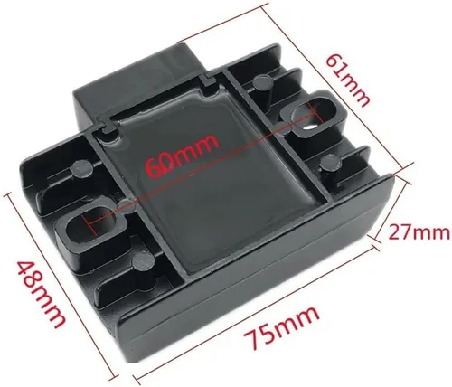 Vista 2 de SinSed Regulador de Voltaje Rectificador para Y&amaha YBR125 XTZ125 ESD EGS ED E XT125X XT125R Accesorios de motocicleta
