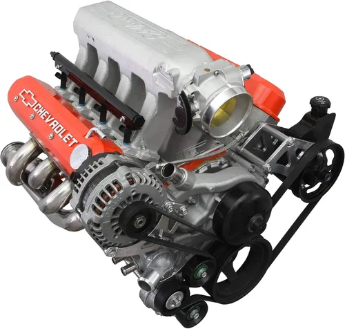 Vista 6 de ICT Billet LS - Soporte de reubicación para alternador de camión, lado del pasajero, montaje alto compatible con camioneta/LS3 L99 Camaro SS 4.8L