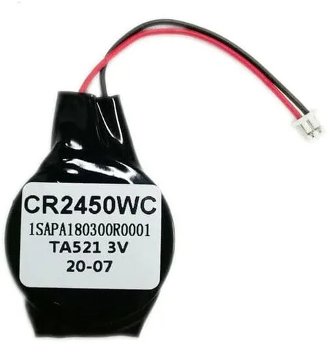 Vista 2 de 10 unidades para ABB TA521-1SAP180300R0001 - CR2450WC 3V / 550mAh PLC batería de repuesto