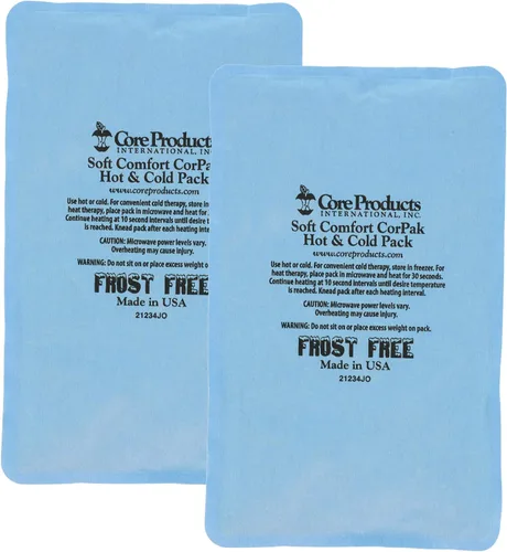 Vista 16 de Compresa para tratamiento Hot and Cold Core Products CorPak Soft Comfort - Fabricado en EE. UU., Azul, 1 Flexible reusable therapy pack delivers