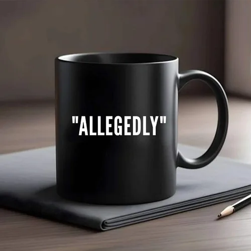 Vista 5 de Allegedly Lawyer - Taza divertida de graduación para estudiantes de derecho, profesores, abogados, taza de café de cerámica, novedosa, 11 onzas
