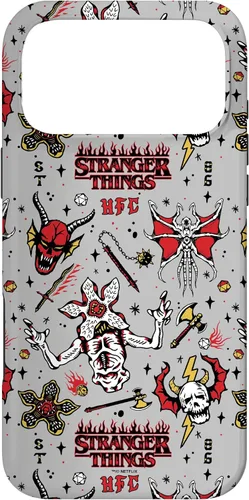 Vista 22 de Stranger Things Demogorgon Hellfire Club - Funda con patrón para iPhone 17