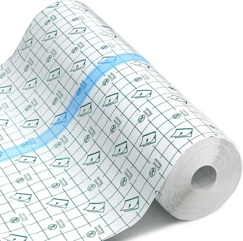 Vista 7 de BBTO Cinta adhesiva impermeable transparente para vendaje, 2 x 394 pulgadas