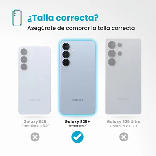 Vista 8 de Speck Funda para Samsung Galaxy S25 Plus, protección contra caídas de 13 pies, agarre antideslizante, funda para Samsung S25 Plus, bisel elevado