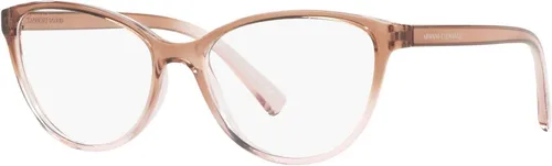 Vista 2 de Armani Exchange Ax3053 - Marco cuadrado para gafas graduadas para mujer