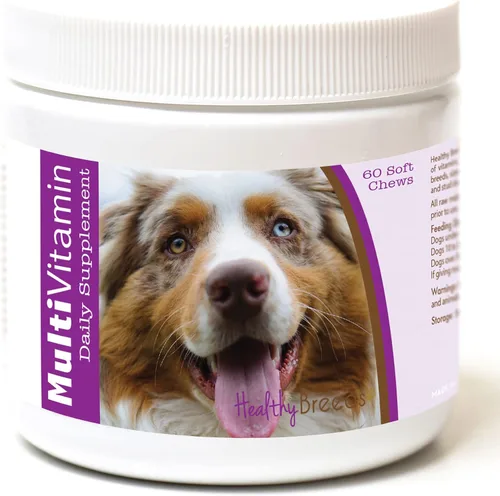 Vista 55 de Healthy Breeds Affenpinscher - Masticables blandos multivitamínicos, 60