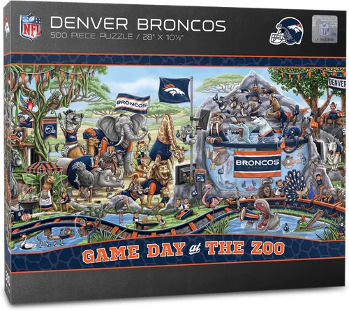 Vista 22 de YouTheFan - Rompecabezas NFL Game Day at The Zoo, 500 piezas