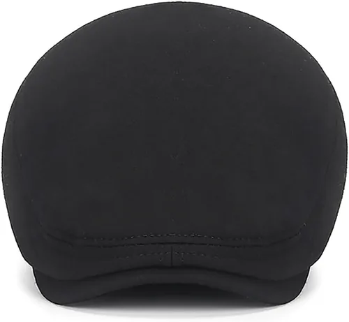 Vista 3 de XYIYI Hombres Newsboy Cap Algodón Boina Sombrero Flat Ivy Gatsby Driving Cabbie Cap