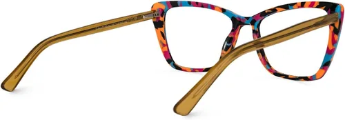 Vista 6 de VOOGLAM Gafas rectangulares con bloqueo de luz azul para mujer, anti fatiga ocular UV Sánchez