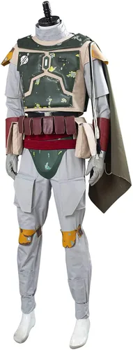 Vista 3 de Disfraz de batalla para adultos para cosplay de Hunter Boba