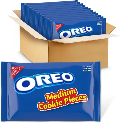 Vista 44 de OREO - Galletas sándwich de chocolate, 60 paquetes de aperitivos (2 galletas por paquete)