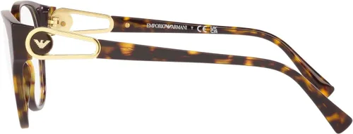Vista 4 de Emporio Armani Gafas de sol redondas Ea3211f Low Bridge Fit para mujer