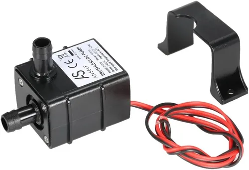 Vista 4 de Anself Mini bomba de agua sumergible para pecera acuario fuente Flowerpot DC12V 4.8W