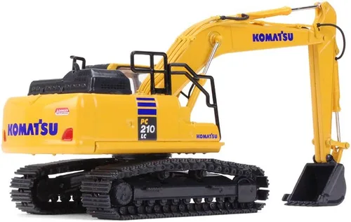 Vista 2 de First Gear 1/64 Diecast Komatsu PC210LC-11 Excavadora con pistas de metal, 60-0326
