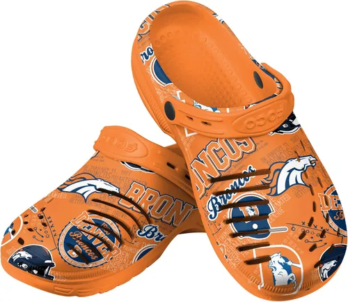 Vista 8 de FOCO Arizona Cardinals NFL Mens Historic Print Clog with Strap