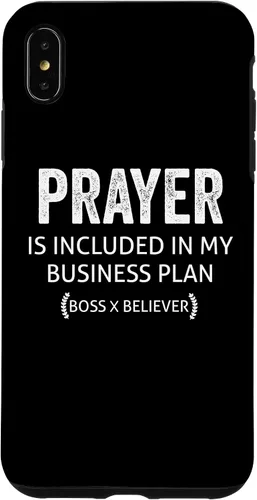 Vista 7 de La oración del iPhone 15 está incluida en el caso My Business Plan Boss Believer