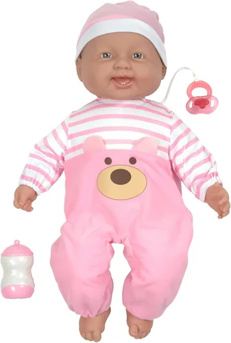 Vista 8 de Muñeca para abrazar de 20 pulgadas, de JC Toys, Africano americano