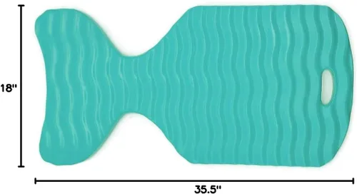 Vista 5 de Tumbona flotante de piscina con cola de ballena, cojín flotante de espuma con textura ondulada, divertida forma de ballena, tumbona de agua duradera